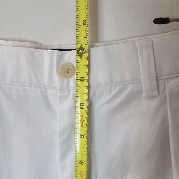 Polo Ralph Lauren 9" Relaxed Fit Pleated Twill Short in White Sz 34 - Picture 11 of 13